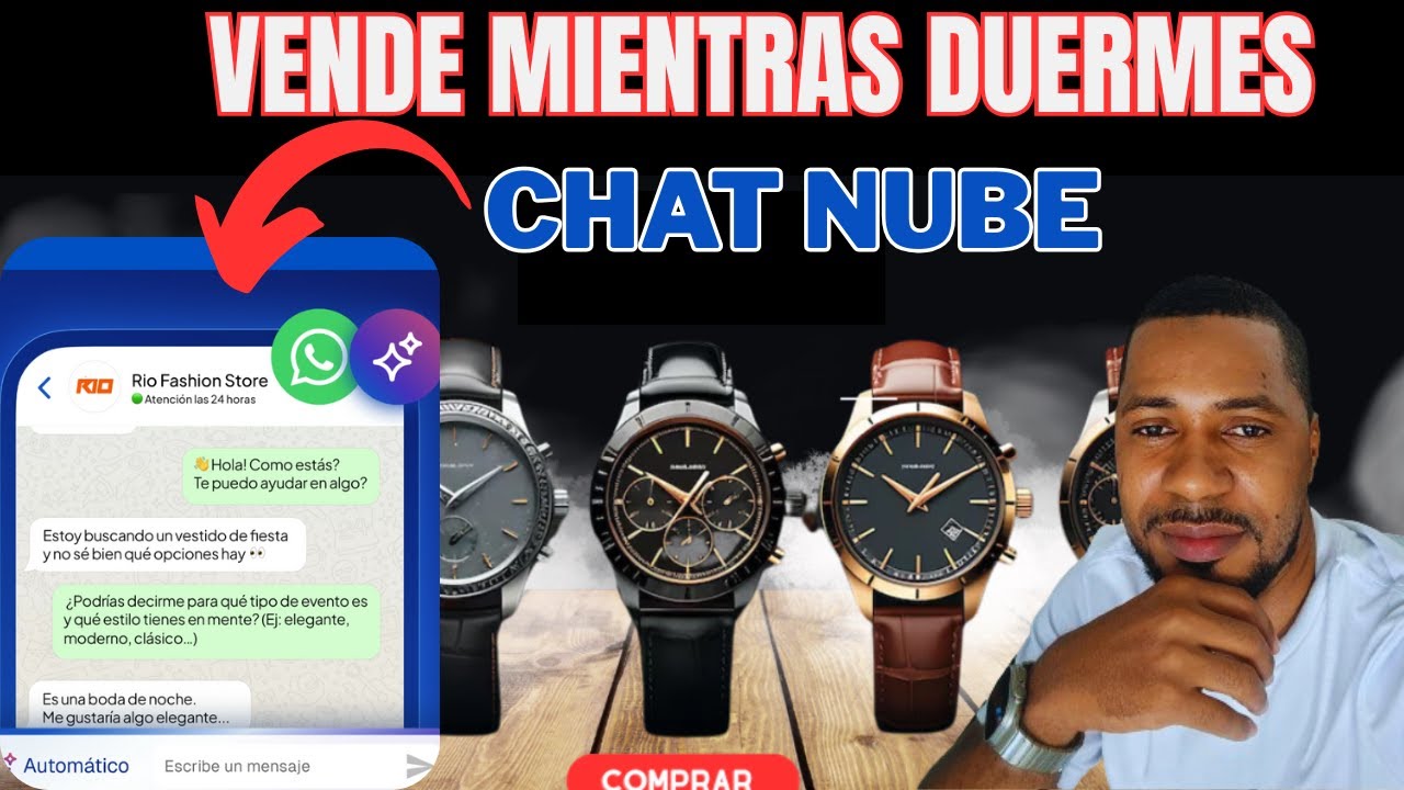 C&oacute;mo vender en WhatsApp mientras duermes con Chat Nube la nueva IA de TIENDANUBE