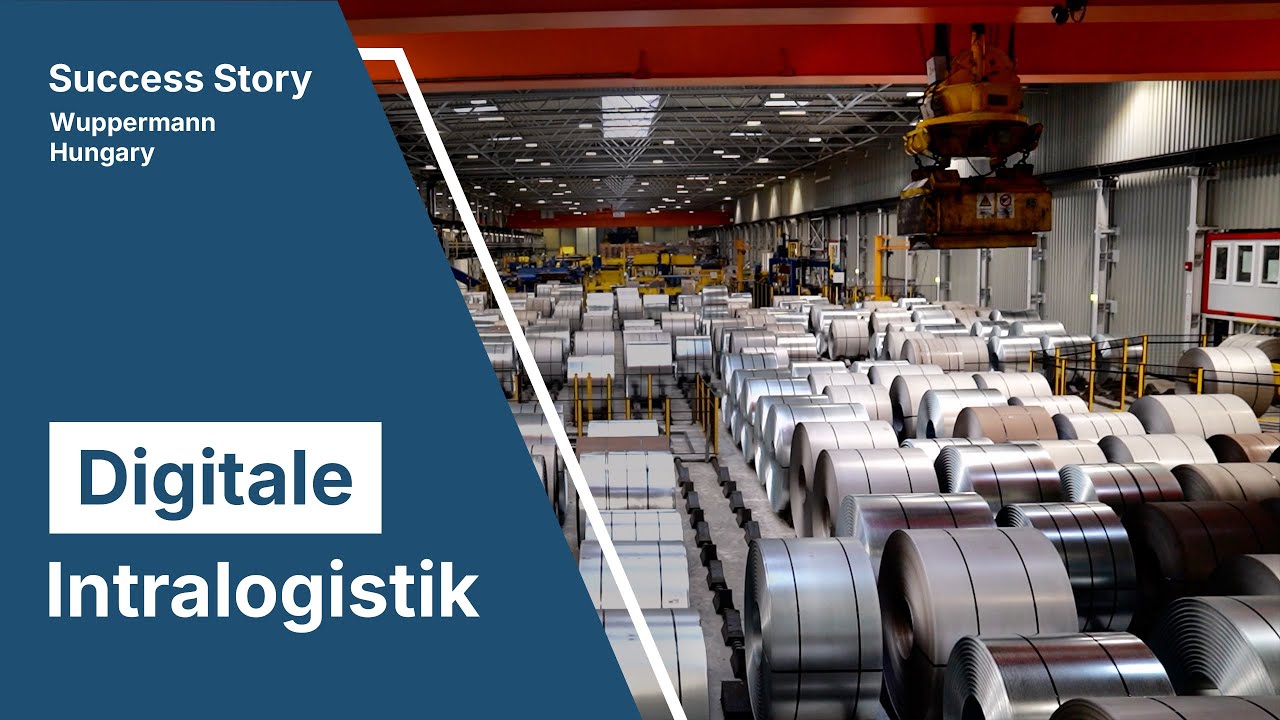 Digitale Intralogistik für verzinkten Flachstahl bei Wuppermann – ABF Success Story