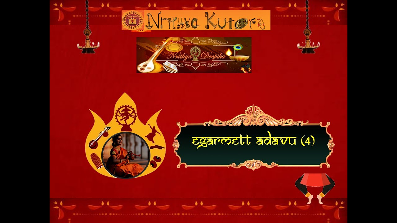 Egaru mettadavu|Nrithyadeepika Abhyasamalika-10|Nrithyakuteera|Bharatanatyam steps|Kalakshetra style