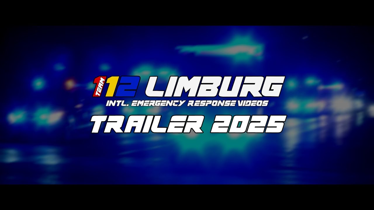 Kanaaltrailer 2025 Team 112 Limburg [Intl. Emergency Response Videos] | ALL OF THE LIGHTS