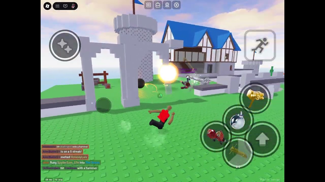 Roblox blast zone 💥💣 kill and destroy 