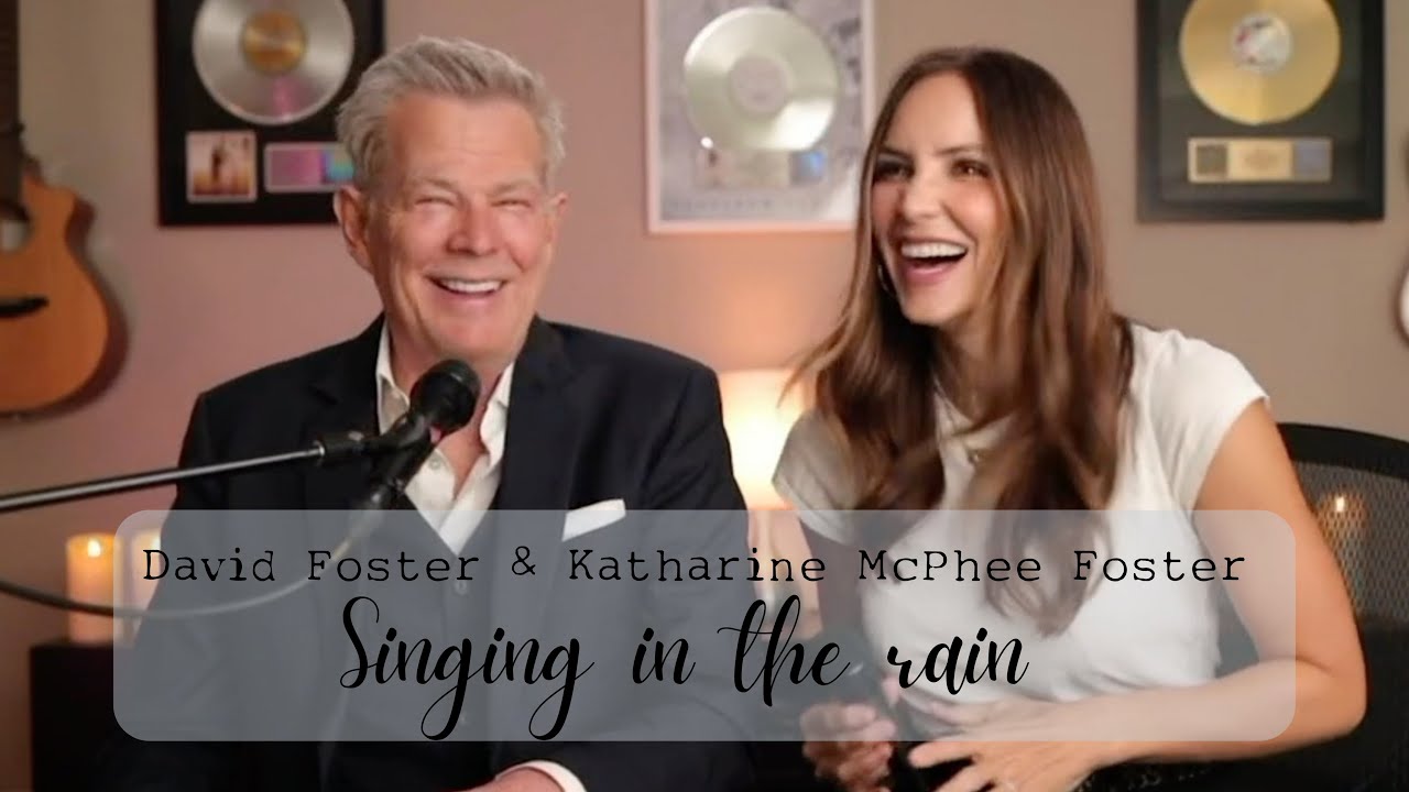 Katharine McPhee Foster & David Foster - Singing in the rain @ Show of Hearts Telethon 2022