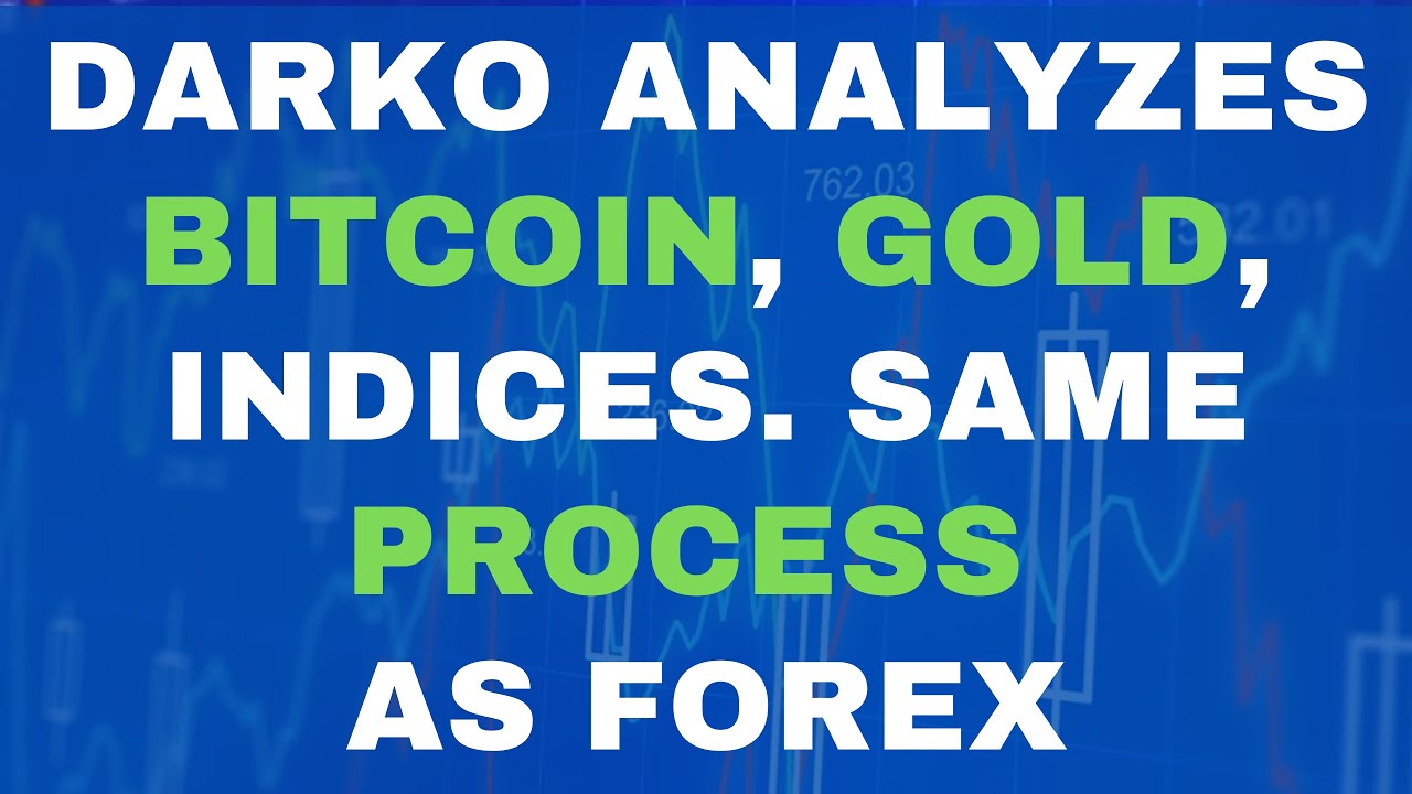 Darko Analyzes Bitcoin, Gold, Indices. Same Process as Forex