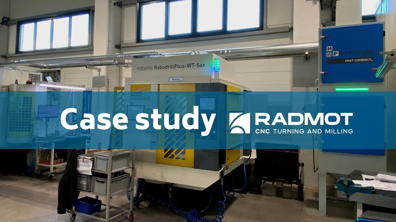 Case study Radmot: CNC turning & milling services