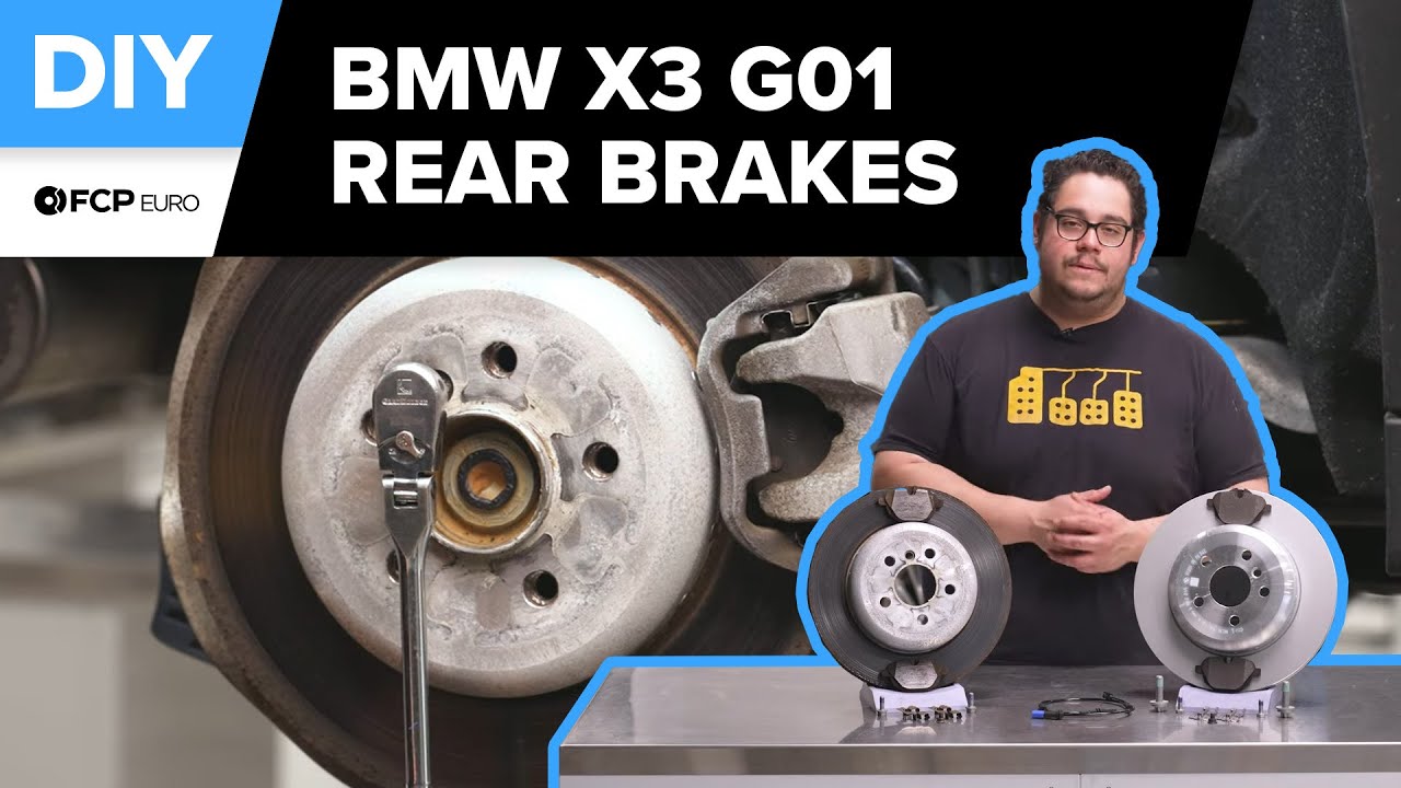 Замена заднего тормозного диска и колодок BMW X3 своими руками (BMW G01 X3 xDrive30i, sDrive30i 2...