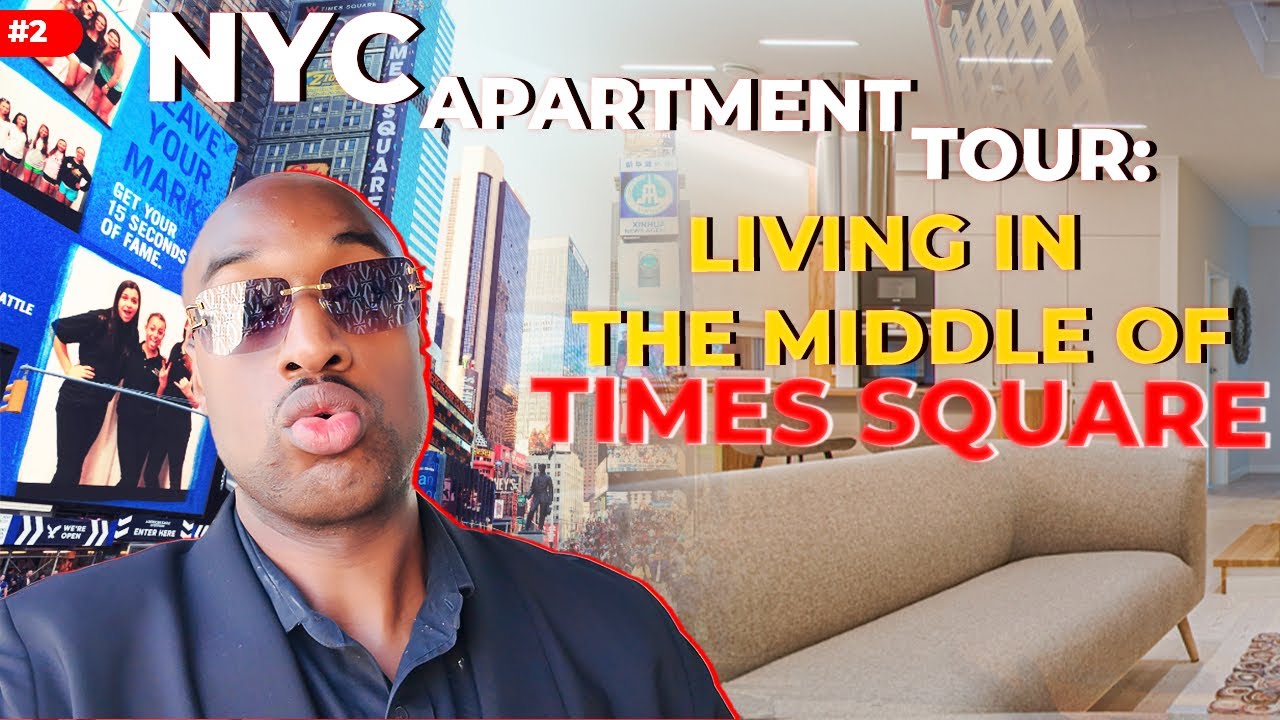 The Most Insane NYC Apartment Tour | Living in the Heart of Times Square