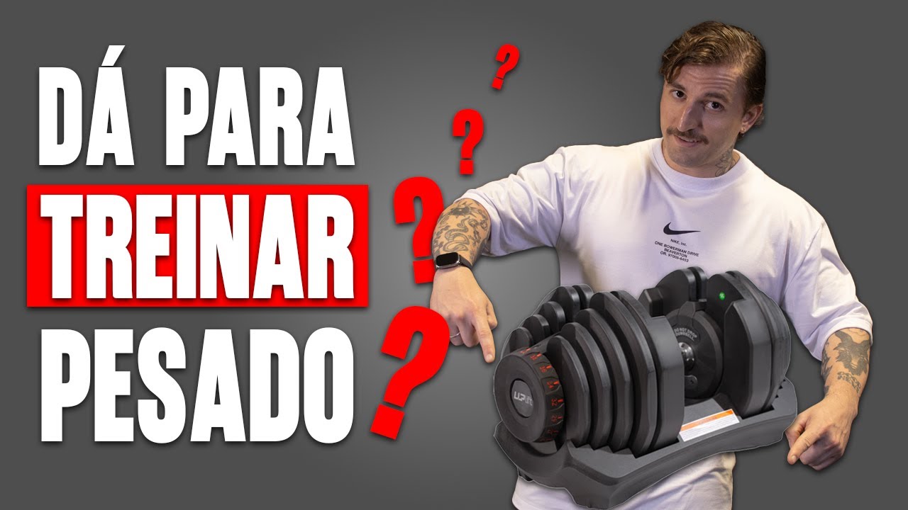 O HALTER AJUSTÁVEL MAIS PESADO DO BRASIL | Halter Bowflex 40kg UPLIFT