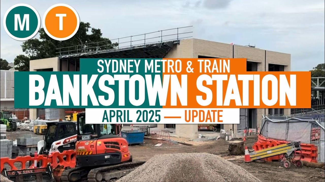 Bankstown Station Sydney Metro & Trains — April 2025