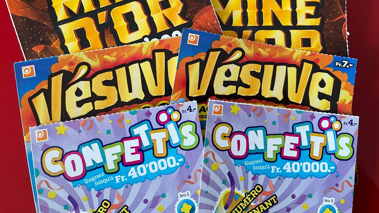 Encore un nouveau ticket loterie suisse romande