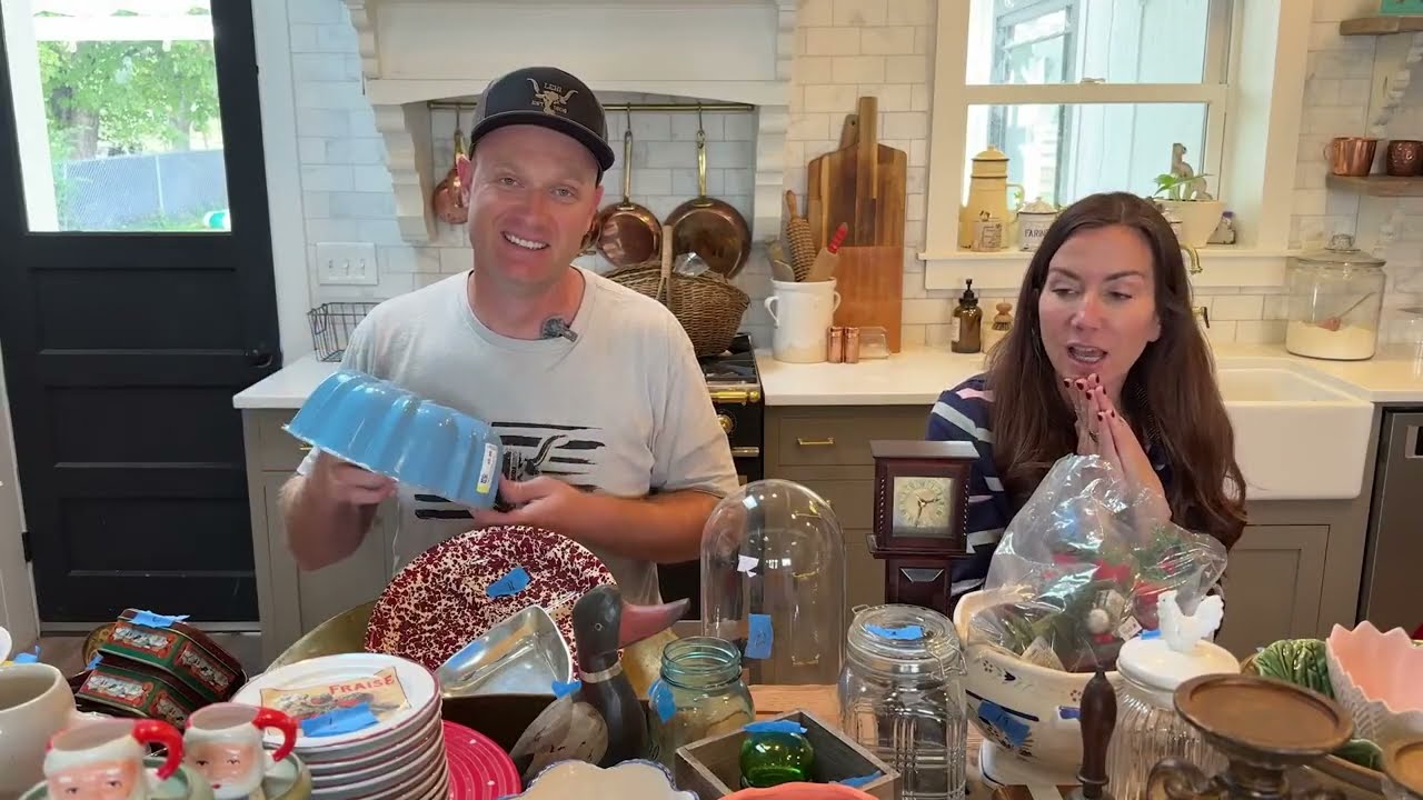 Giant Vintage Home Decor Thrift Haul From Goodwill