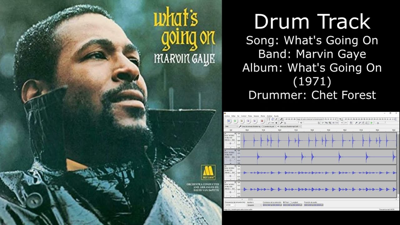 What's Going On (Marvin Gaye) • Drum Track