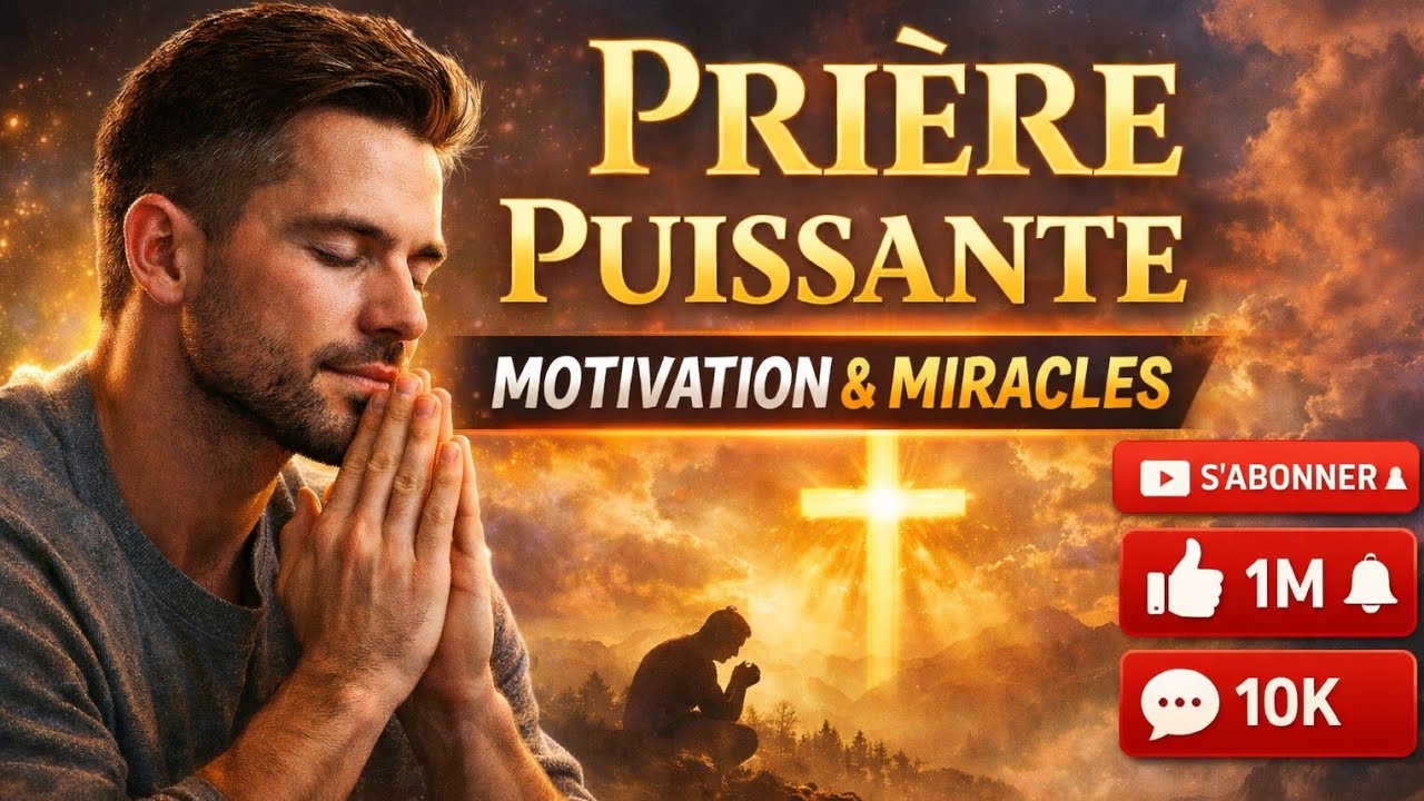 🔥 PRIÈRE PUISSANTE QUI ATTIRE LES MIRACLES 🙏 | ÉCOUTE JUSQU’À LA FIN