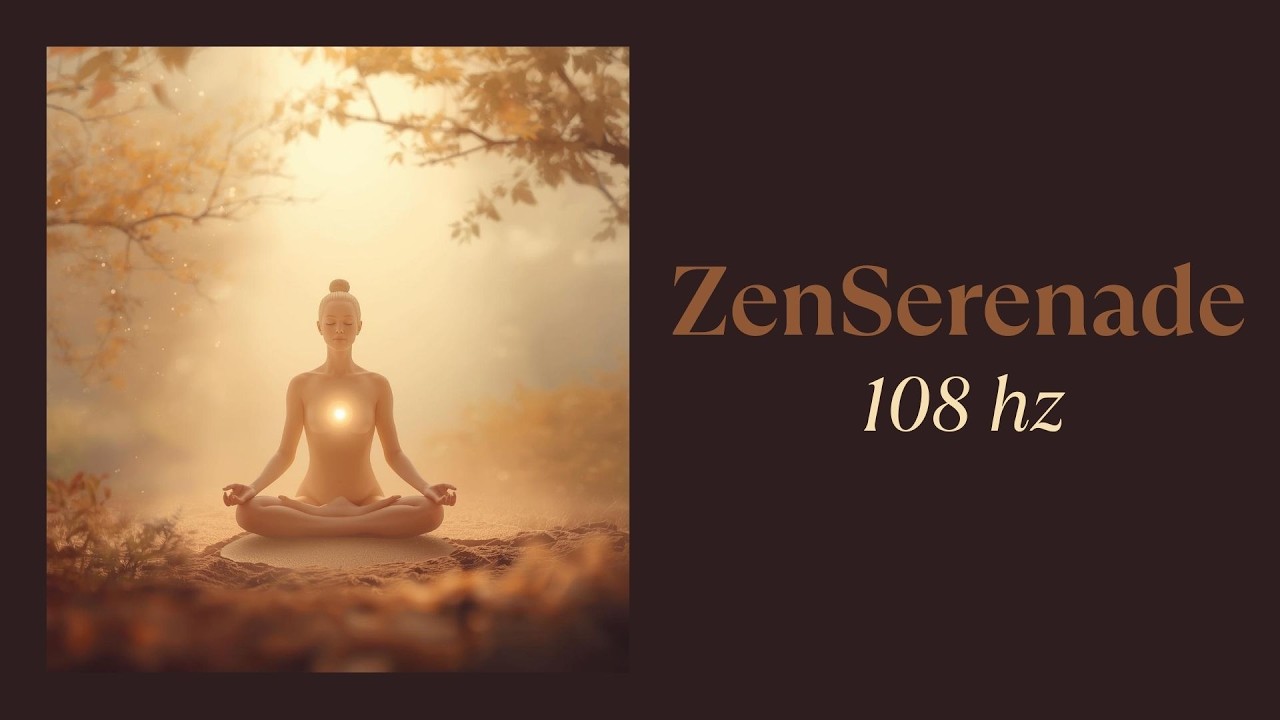 108 Hz Frequency Music | Calm your NERVOUS SYSTEM | black screen