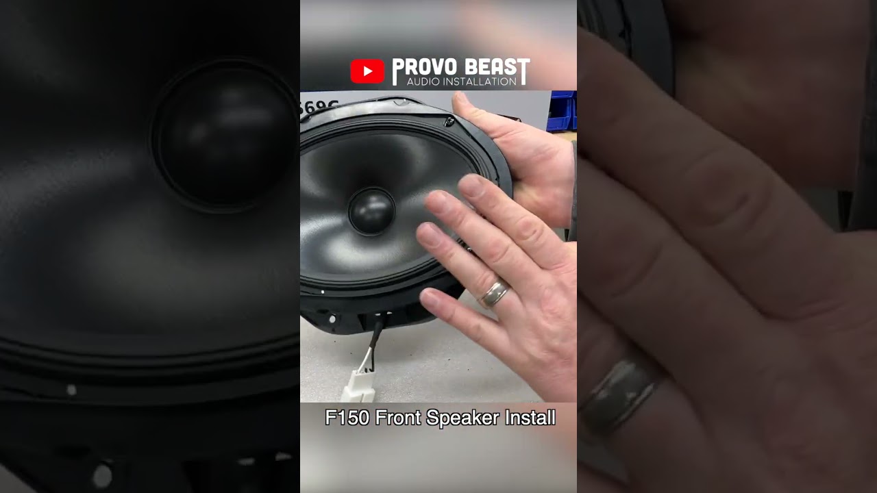 Ford F150 Front Door / Dash Speaker Install | #shorts