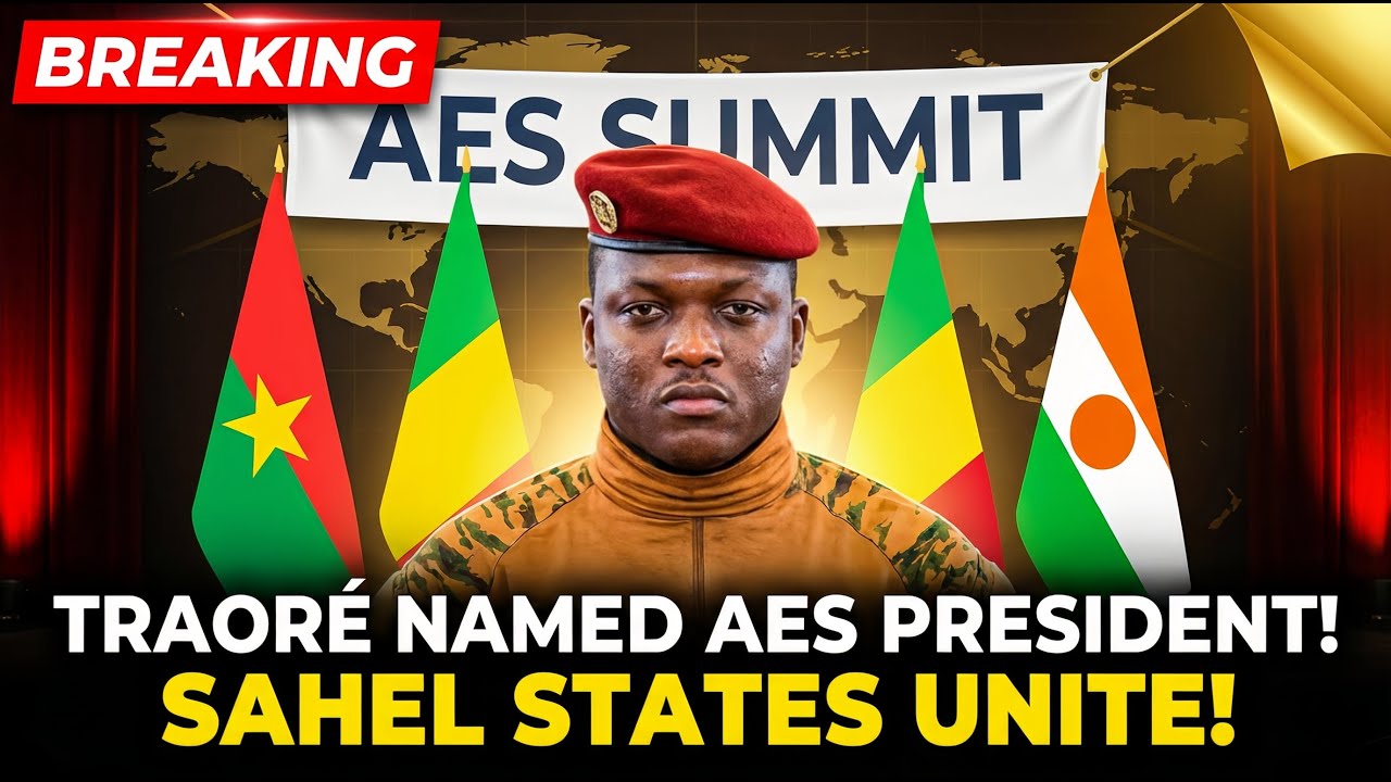 BREAKING: Ibrahim Traor&eacute; Takes Over AES Presidency | Mali, Niger & Burkina Faso Unite