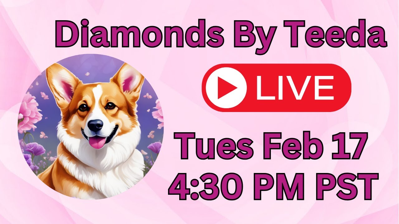 Diamonds By Teeda LIVE | Come And Chat With Me