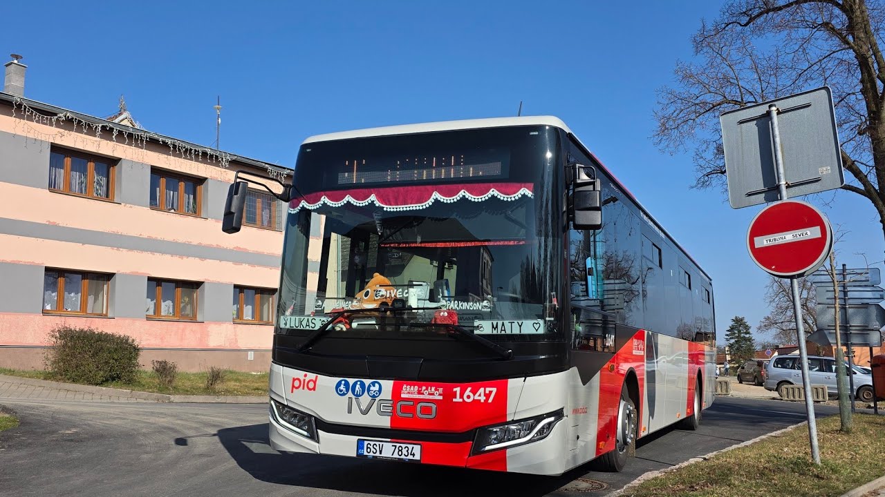 Iveco Crossway LE LINE 12M #1647 │ 653 (Ondřejov - Kaliště, Poddubí)