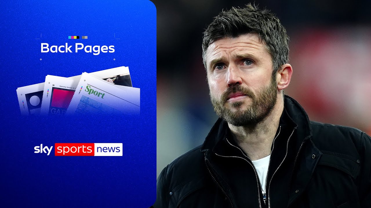 Michael Carrick close to agreeing terms to become interim Man Utd boss | Back Pages Tonight