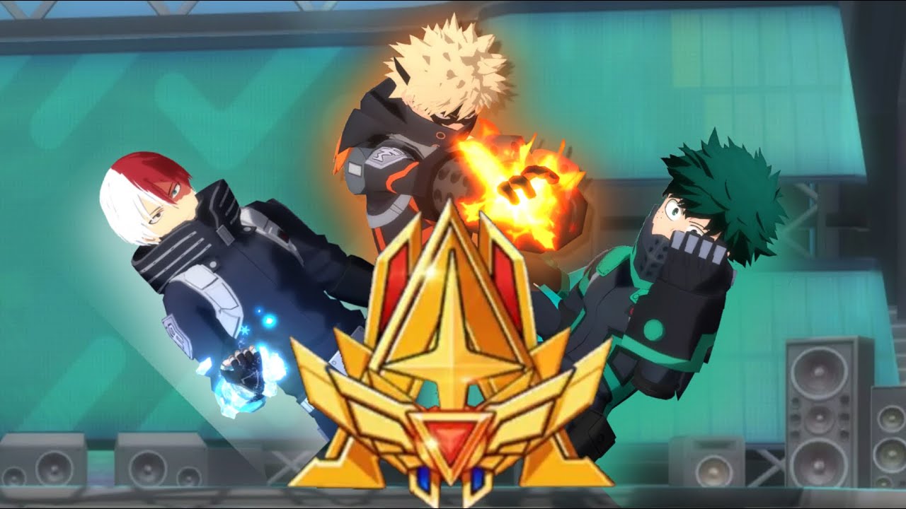 WHM TEAM in GREATEST HERO RANKING ! PVP GAMEPLAY my hero academia the strongest hero