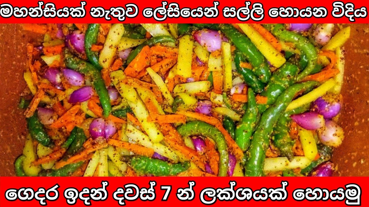 අඩු මුදලකින් පටන්ගන්න පුළුවන් Homemade Achcharu ව්‍යාපාරය