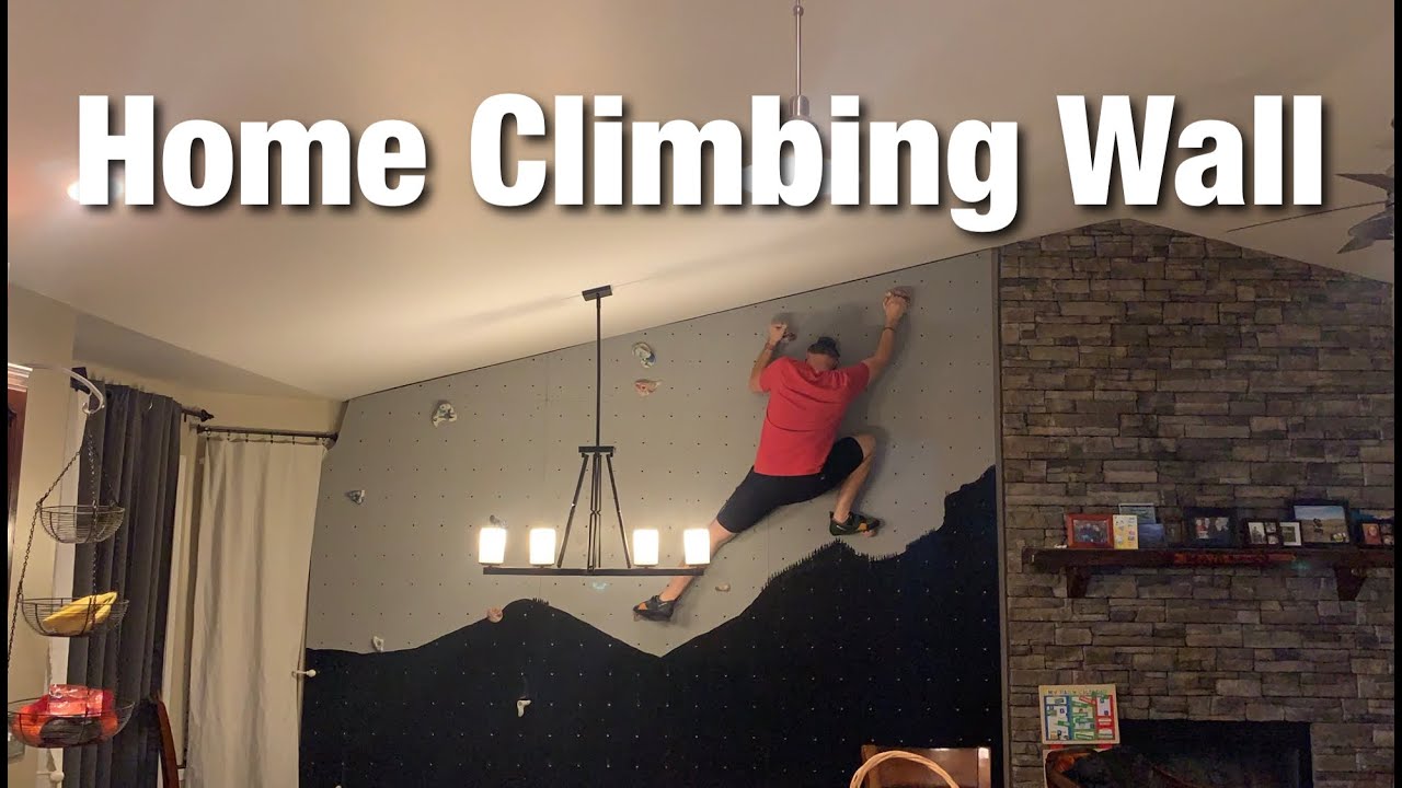 Home Climbing Wall Build
