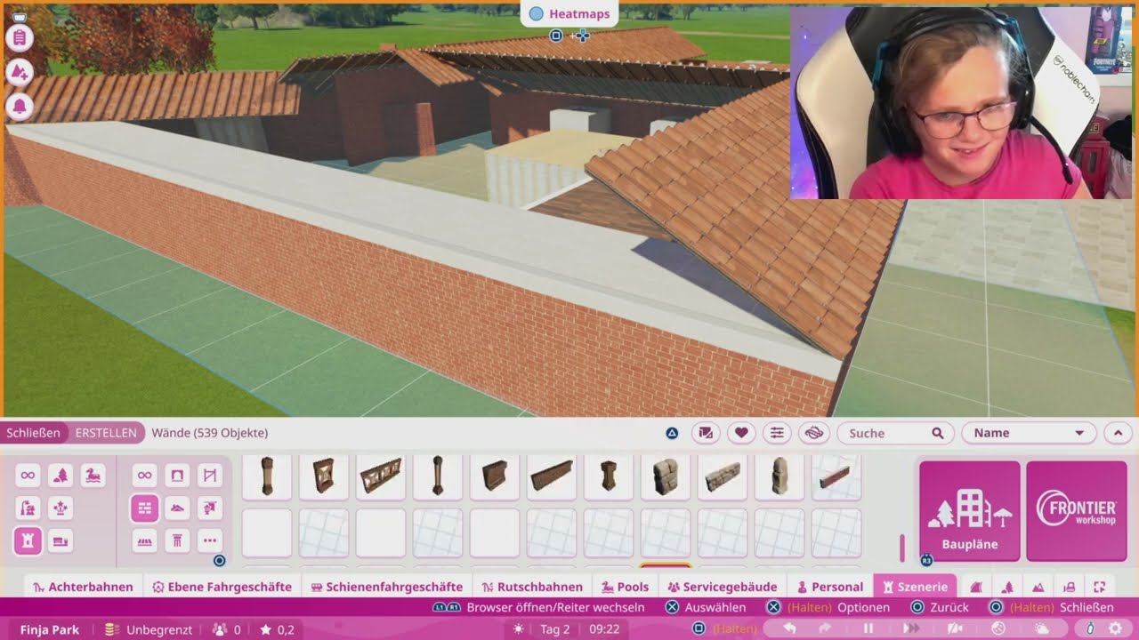 Planet Coaster 2 Staffel 1 #2 wir bauen unser Parkeingang weiter￼