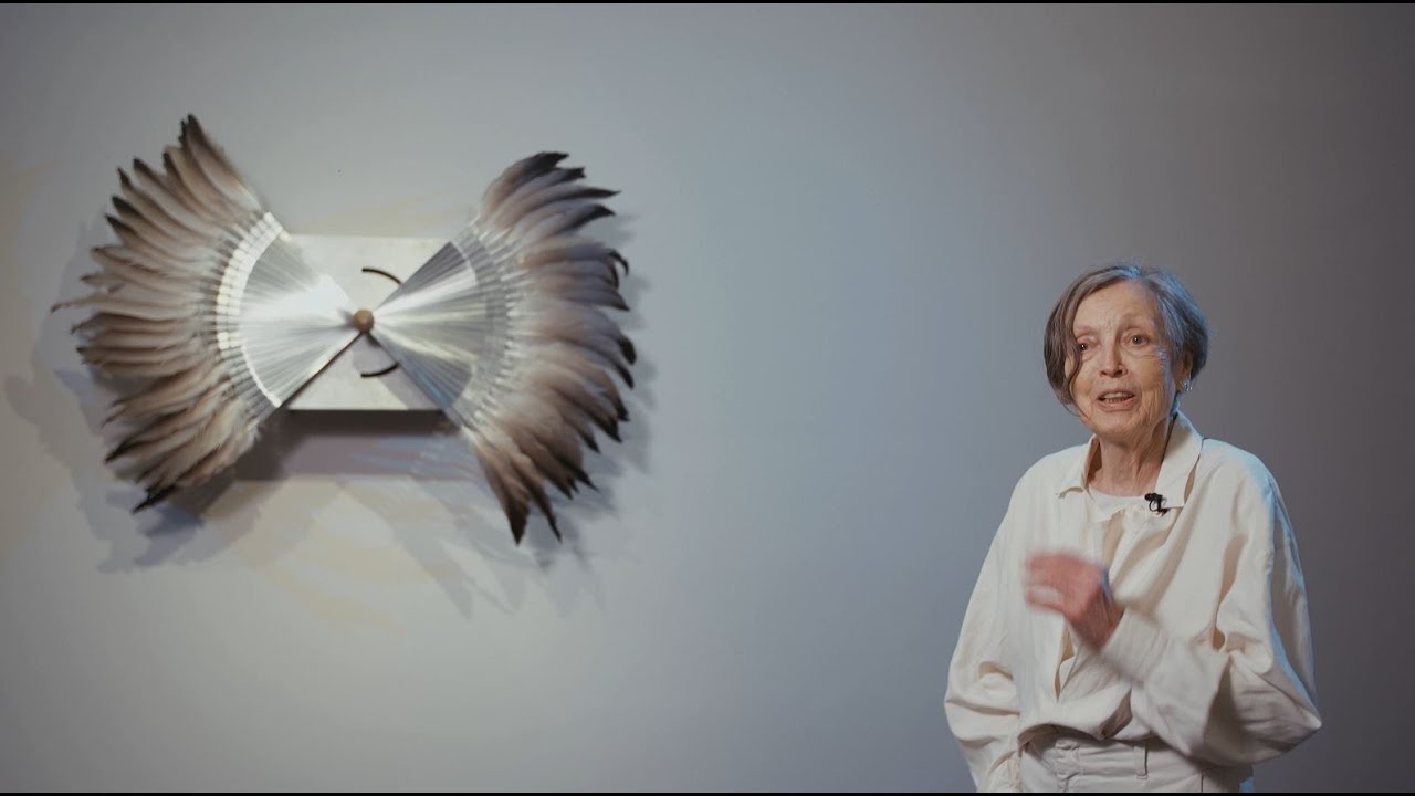 Werke aus der Schenkung Sammlung Hoffmann (6): Rebecca Horn, Silver Crane