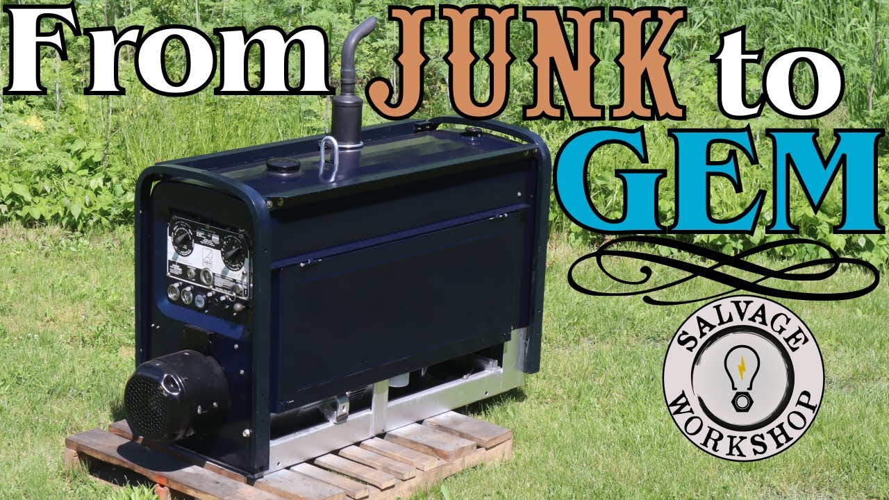 I FULLY Restored The JUNK YARD Welder & it's a BEAST! ~ Red-D-Arc D300k P. 3
