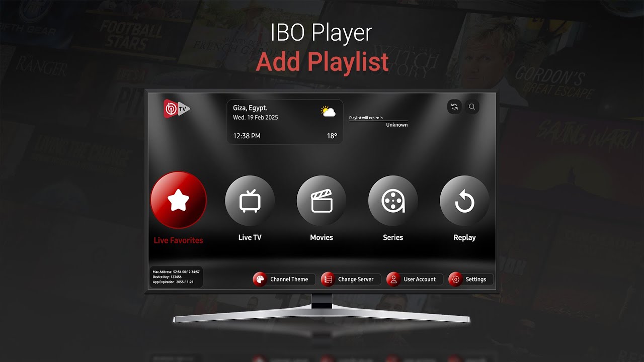 IBO Player - How to Upload Playlist