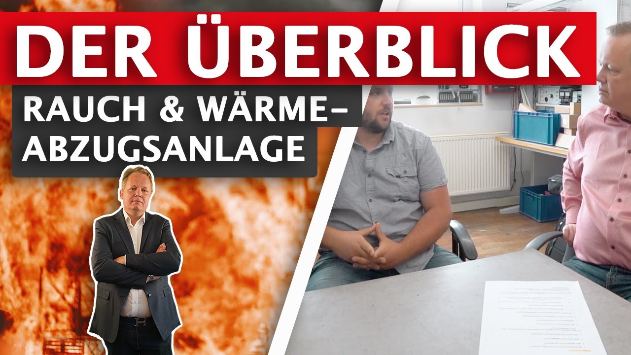 Rauch- und Wärmeabzugsanlage (RWA) mit unserem Fachmann Morris