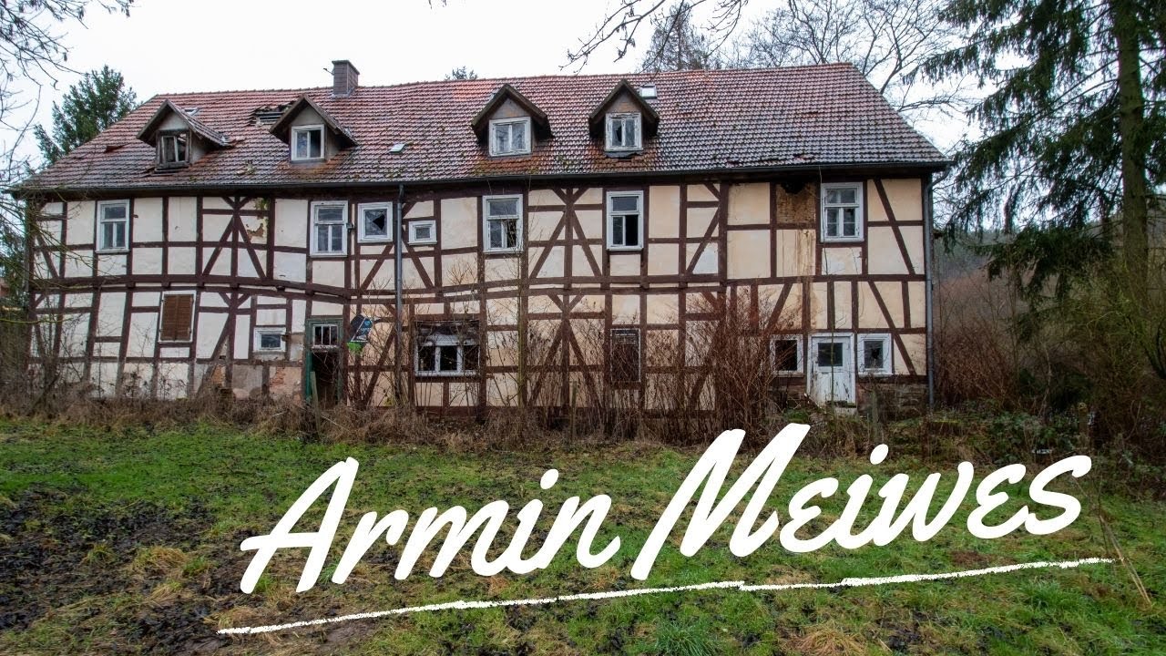 Fachwerkhaus von Armin Meiwes - der Kannibale von Rotenburg
