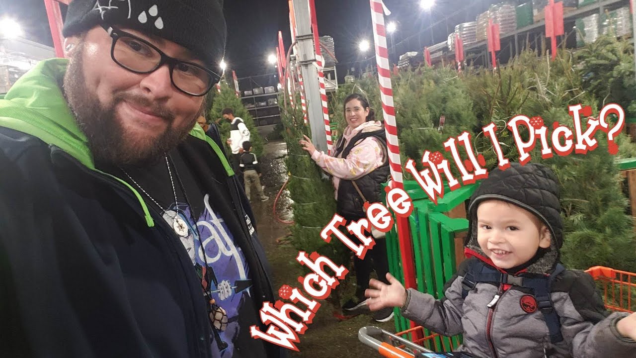 Elias Got Ran Over By A Christmas Tree...