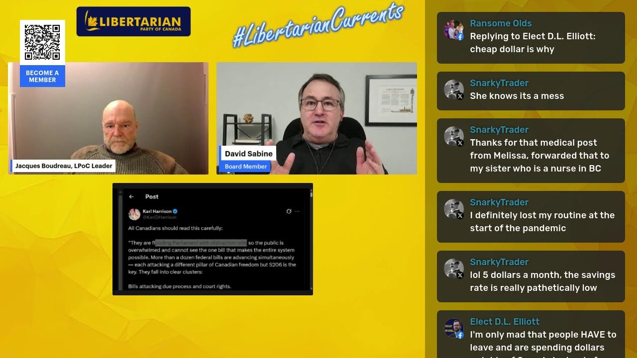 Libertarian Currents — January 15, 2026