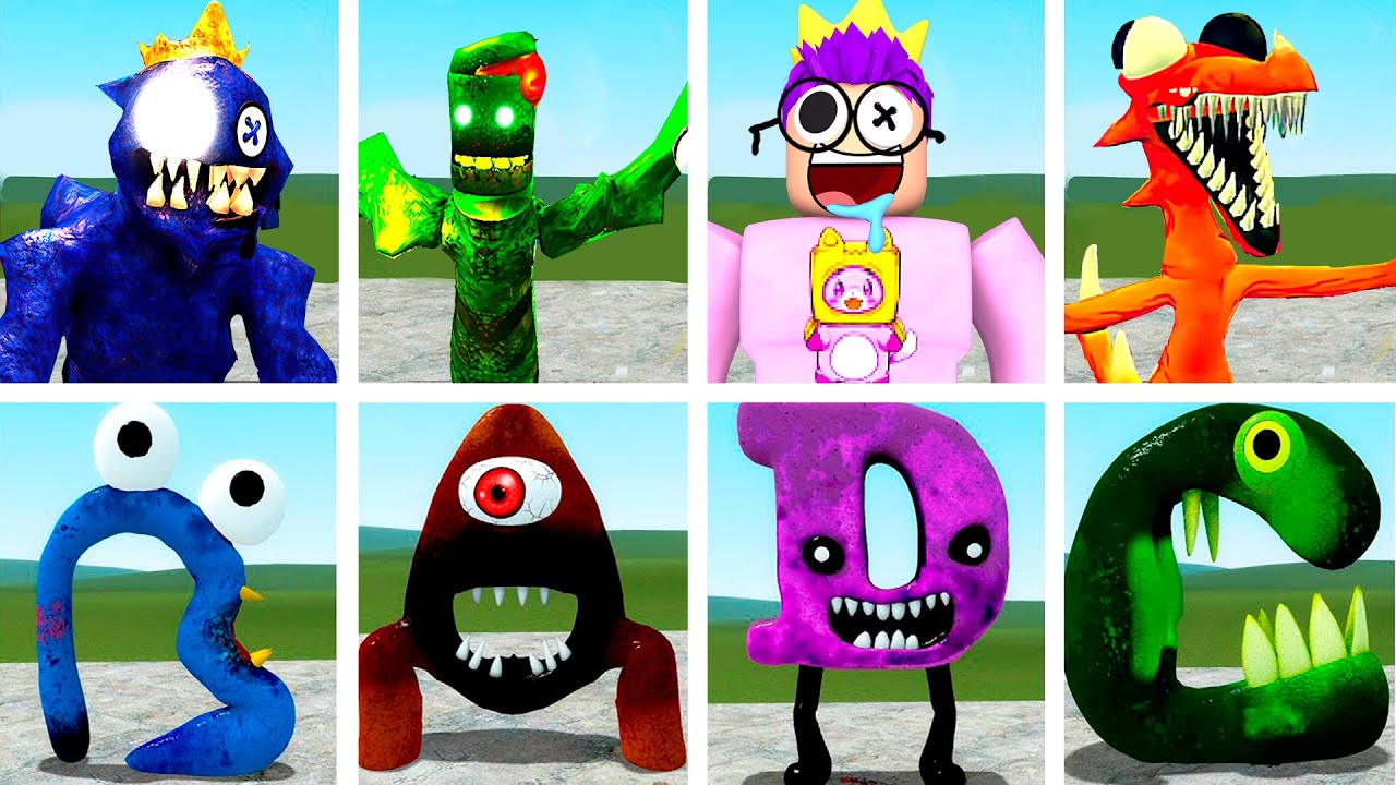 ALPHABET LORE VS RAINBOW FRIENDS *NIGHTMARE MODE* (SECRET PROJECT PLAYTIME MODE!)