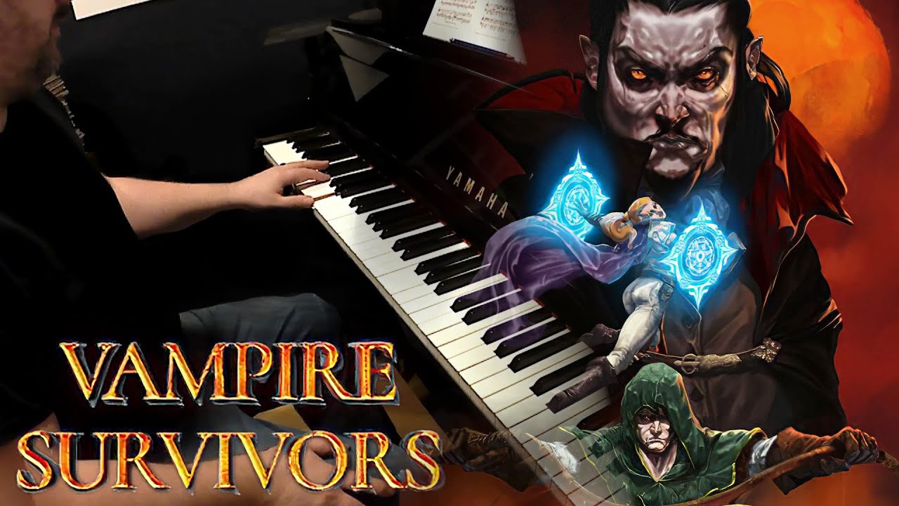 Vampire Survivors - Extinguished Flame - Piano cover with sheets