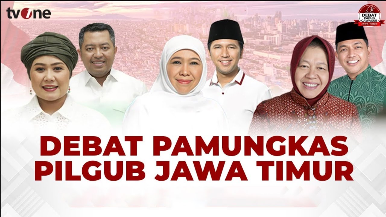 [FULL]  Debat Publik Ketiga Pilgub Jawa Timur 2024 | tvOne