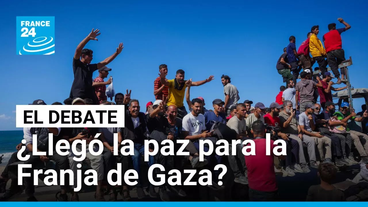 Cesa el fuego en Gaza: ¿fin de la guerra y principio de la paz? • FRANCE 24 Español
