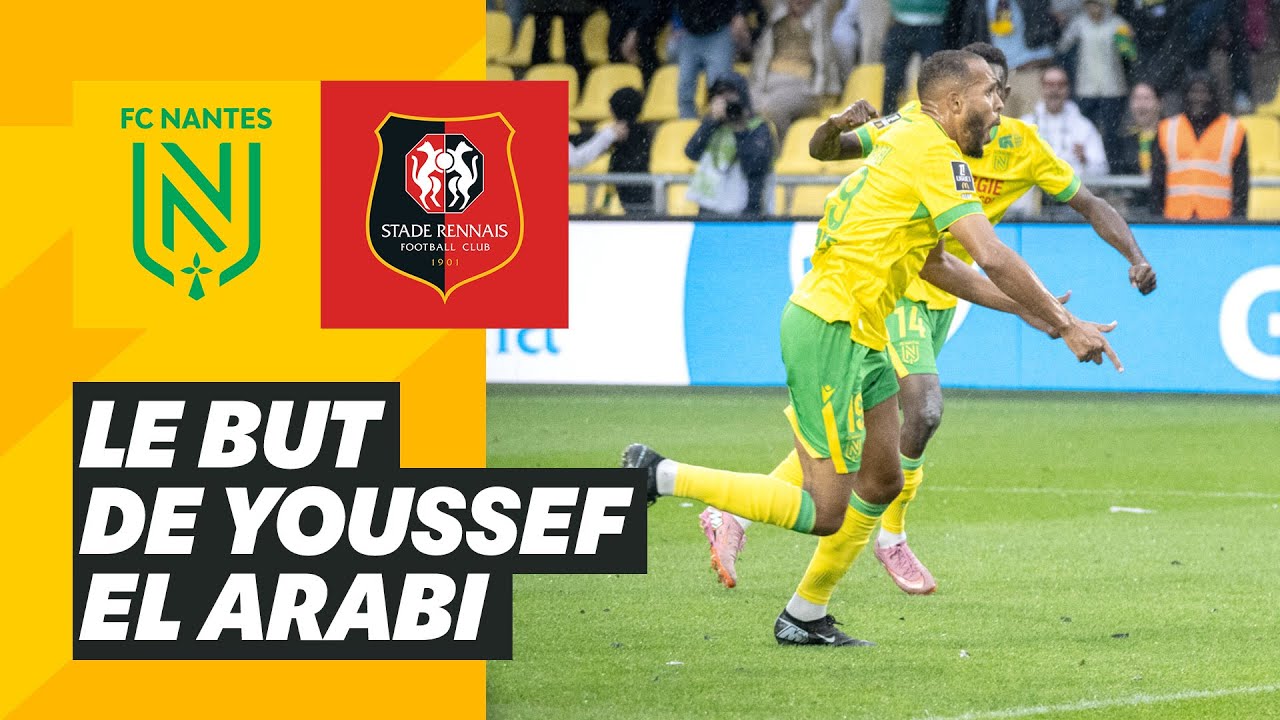 ⚽ Le but de Youssef El Arabi face au Stade Rennais !