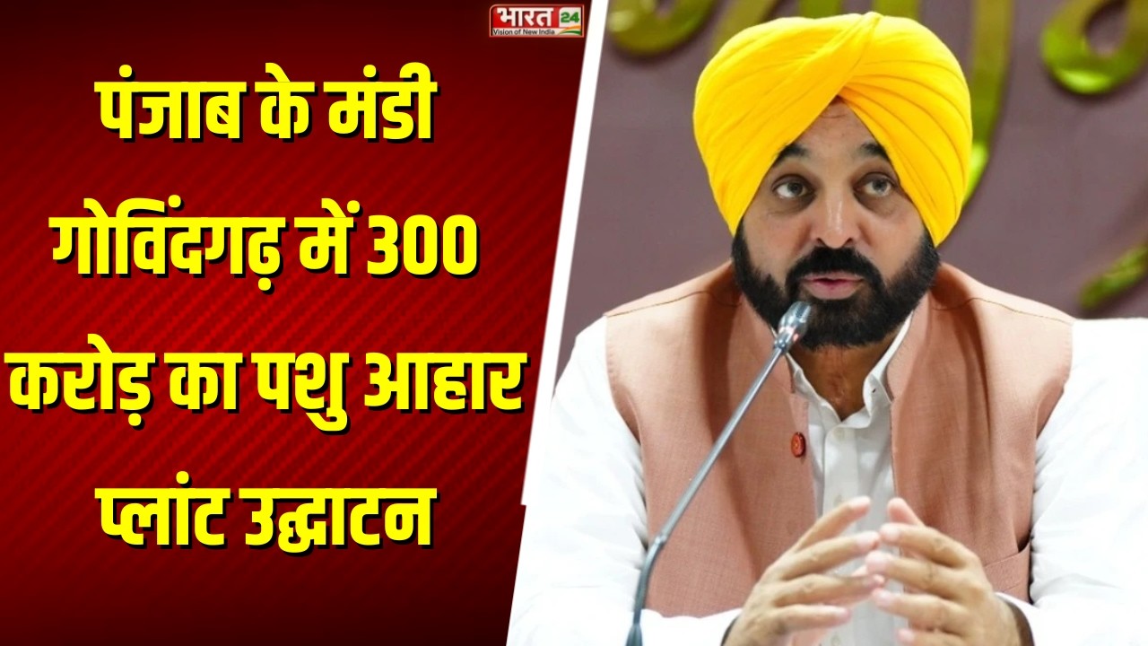 Mandi Gobindgarh news : मंडी गोविंदगढ़ में 300 करोड़ का पशु आहार प्लांट उद्घाटन!