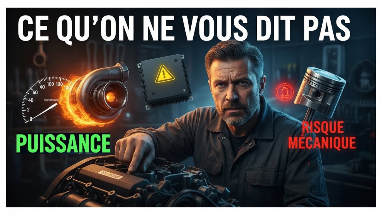 ⚠️ Reprogrammation Moteur : Puissance ou Danger ? (La V&eacute;rit&eacute; sur le Stage 1)