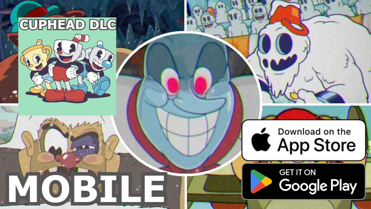 CUPHEAD DLC Mobile - All Bosses (No Damage)
