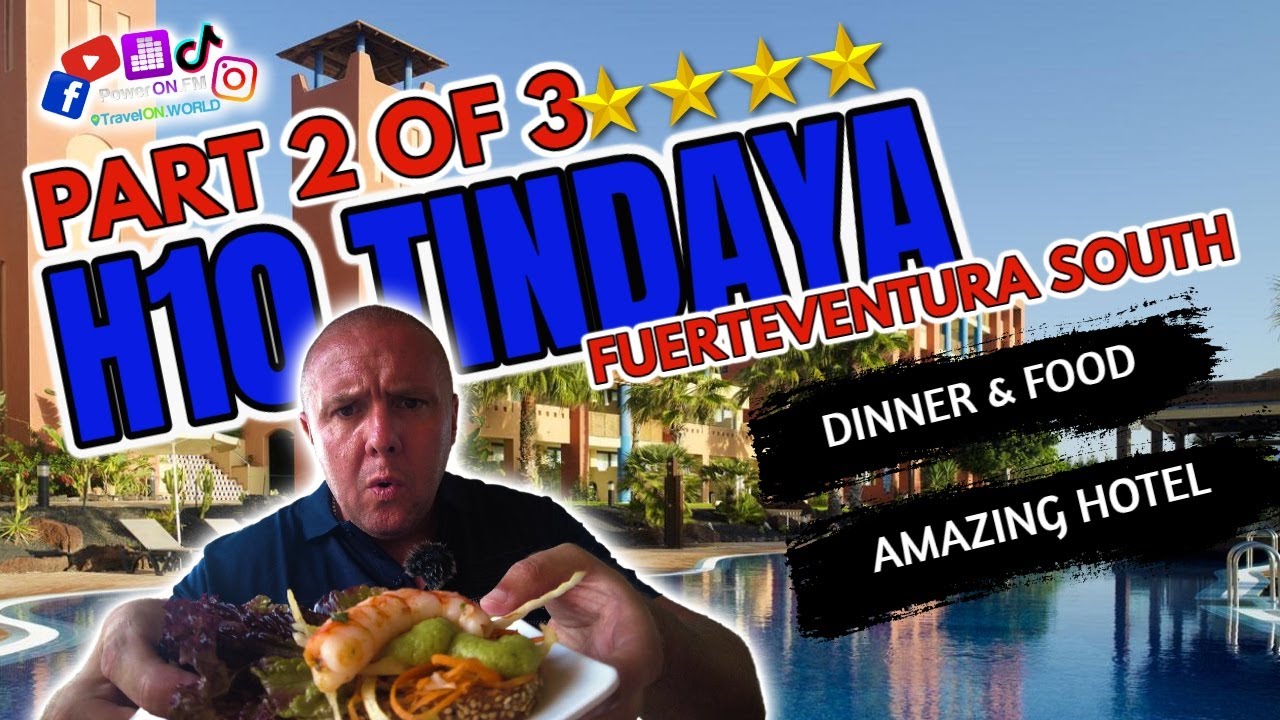 What I ate for dinner at the H10 Tindaya Hotel | Costa Calma Fuerteventura | Part 2