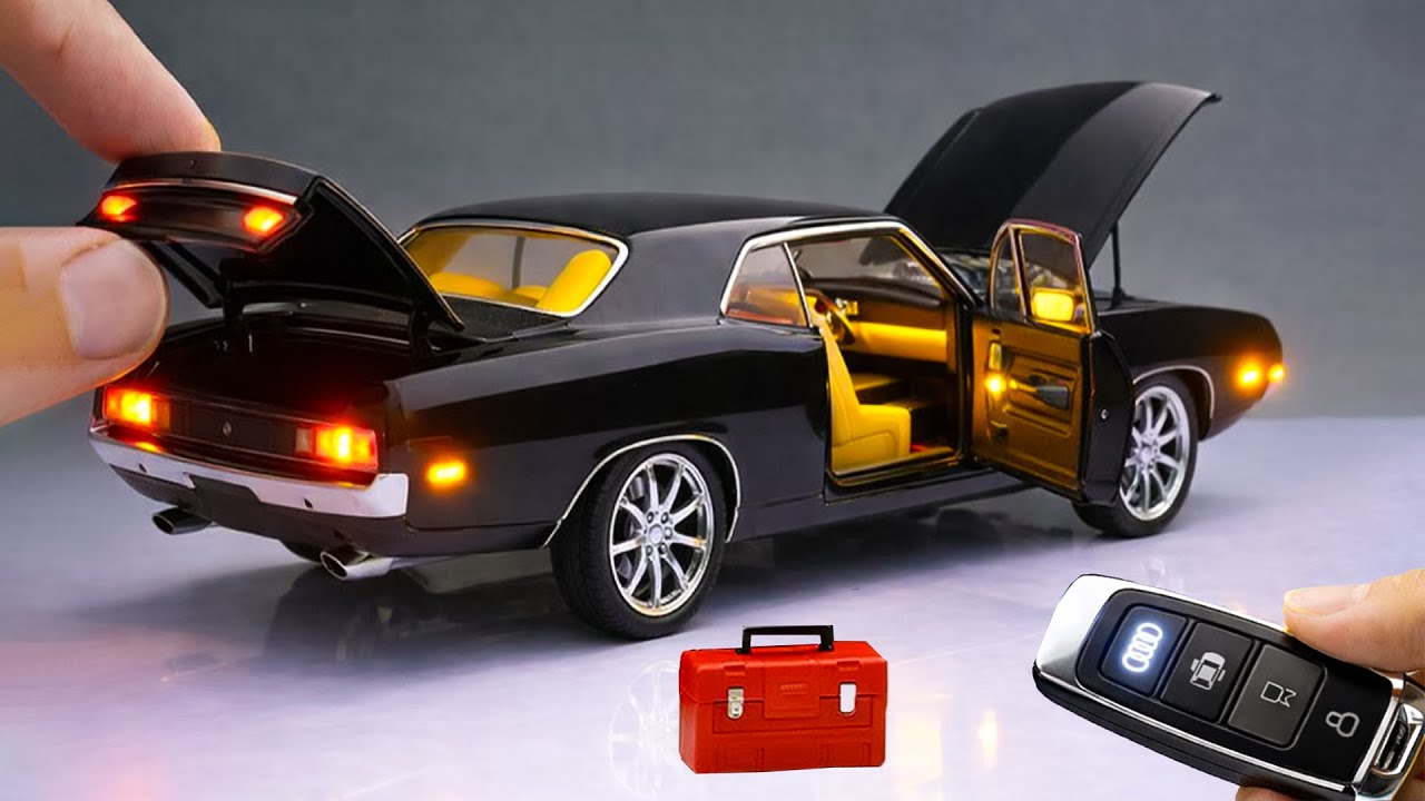 Unboxing of Scale Model  Dodge Car 1:18 | Diecast Model Car | Miniature Diecast Zone