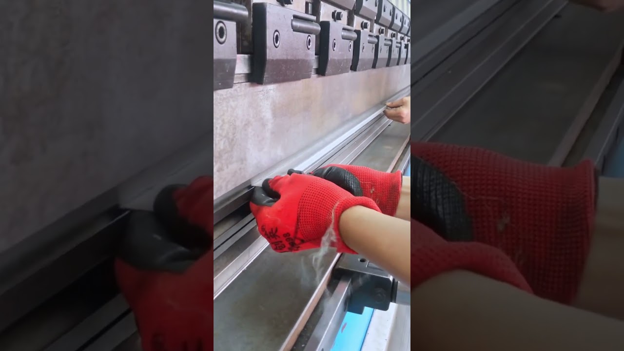 How to bend and shape stainless steel plate#FactoryRealTimeVideo #StainlessSteelProcessing