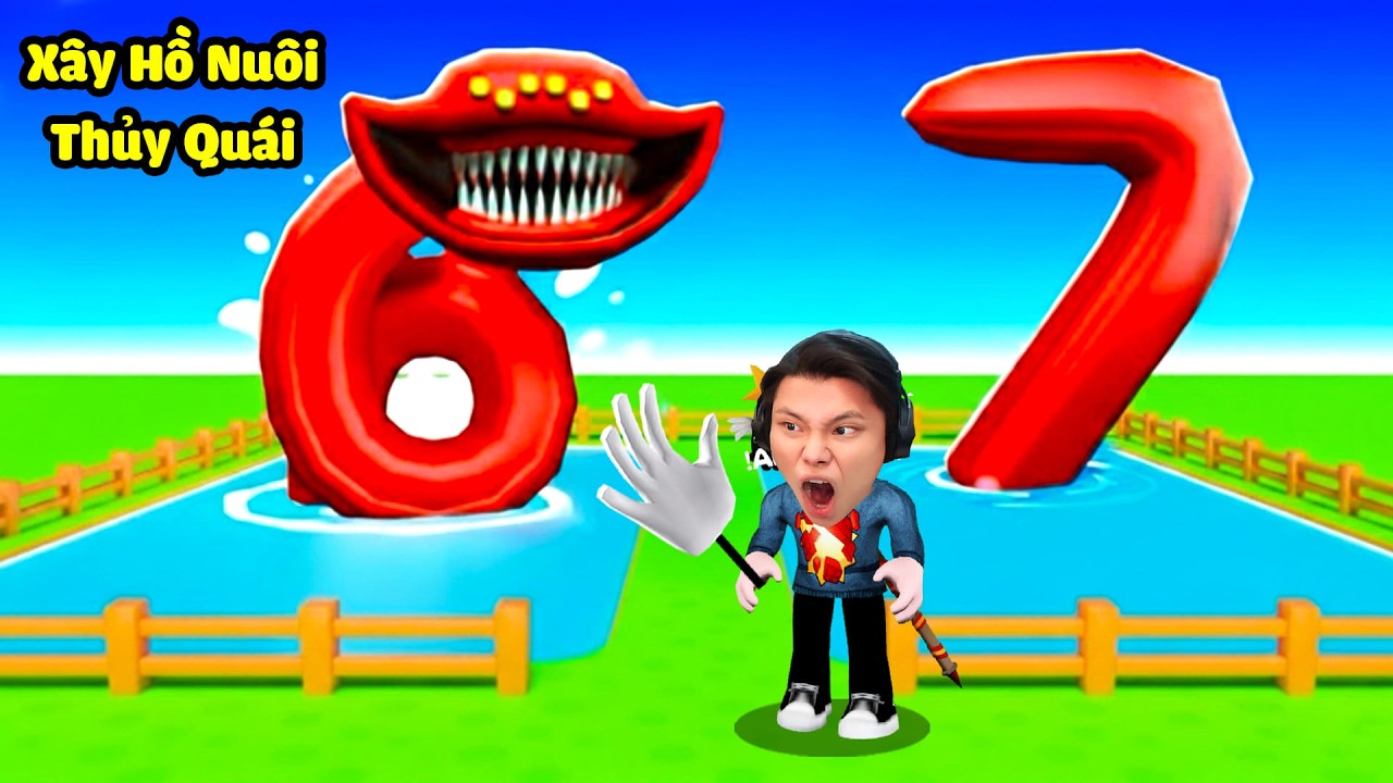 [ROBLOX] JayGray Xây Hồ Nuôi Thủy Quái El Gran Maja, The Bloop👌🤪Thử Thách Mở Trang Trại Nuôi Cá SCP