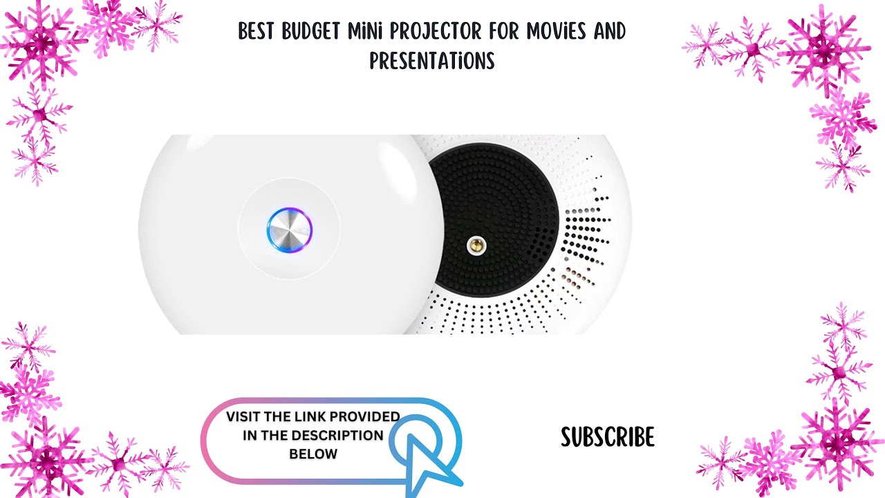 Small Projector 1080P HD – Best Portable Projector for Movies & Gaming