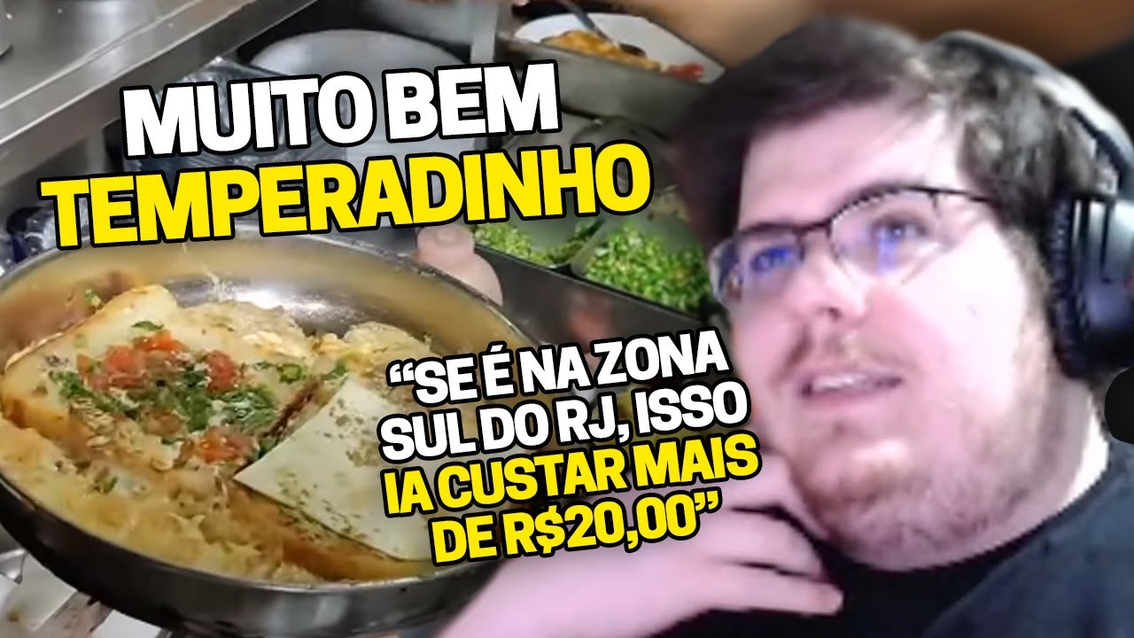 CASIMIRO REAGE AO PREPARO DO INCRÍVEL OMELETE DE RUA INDIANO | Cortes do Casimito