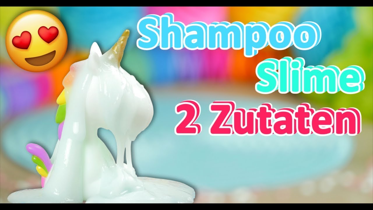 SCHLEIM aus 2 ZUTATEN selber machen OHNE KLEBER😱 Shampoo SLIME DEUTSCH *FAIL* | Let'sTry4K