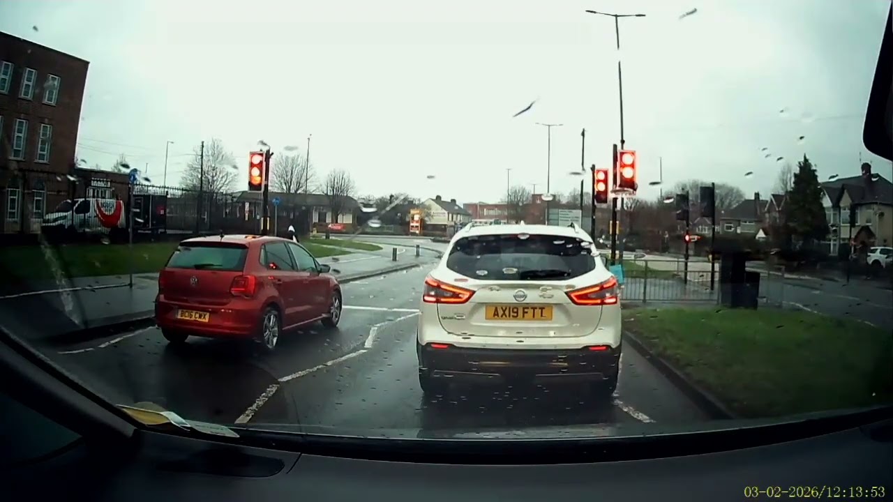 Dashcam Driving To Costco In Avonmouth