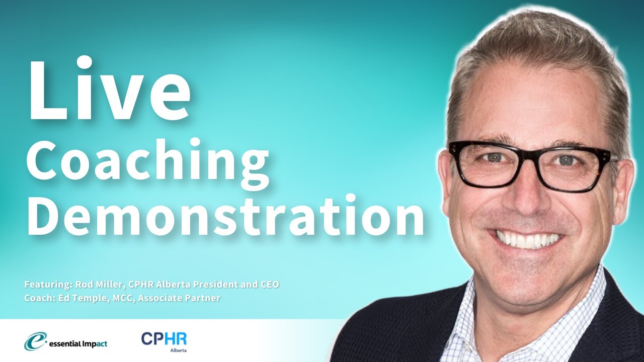 Live Coaching Demonstration with Rod Miller and Ed Temple